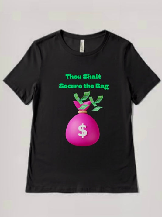 InspiraWear- Thou Shalt Secure the Bag T-Shirt